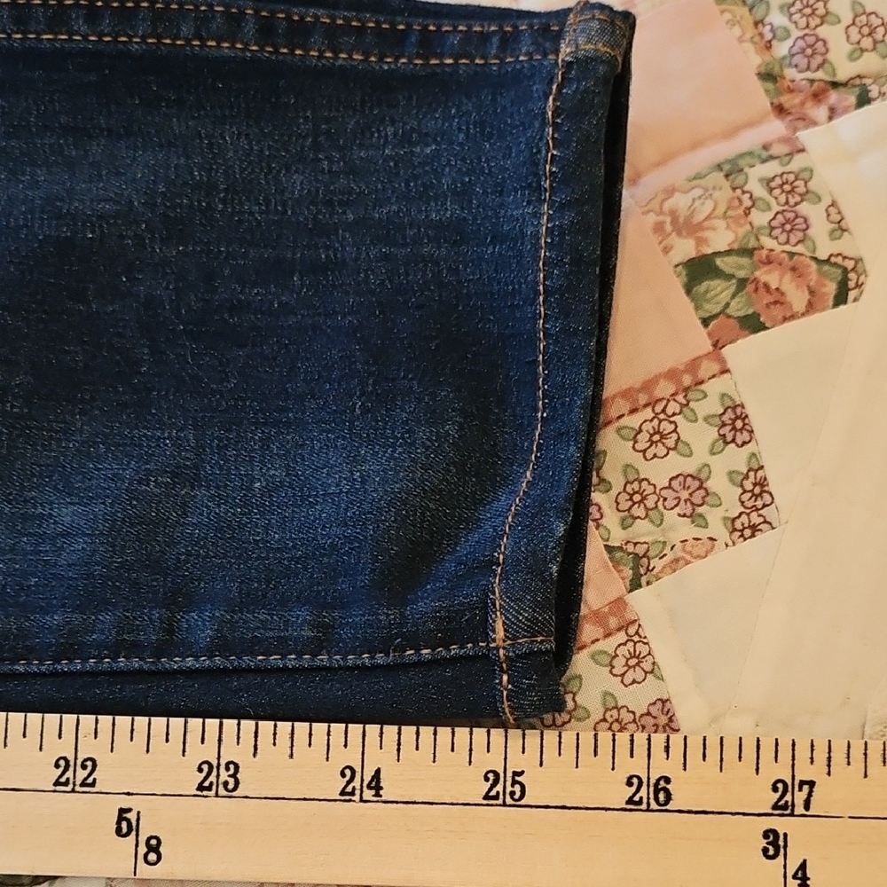 Madewell Dark Blue High Rise Skinny Jeans - Picture 9 of 9